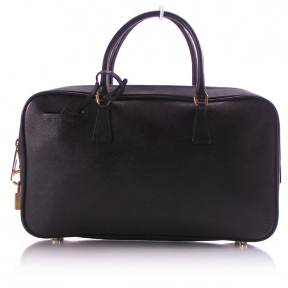 Prada Leather Small Bowler Tote 1 of 12