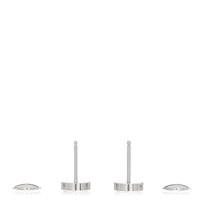 Cartier 18K White Gold LOVE Earrings 3 of 5