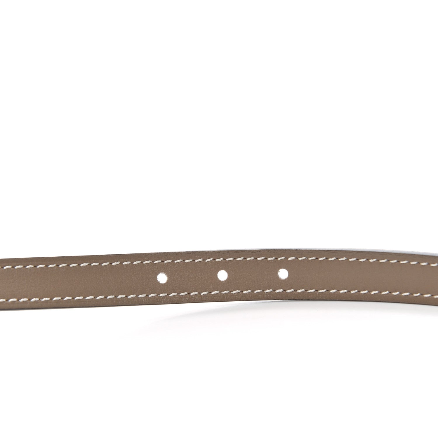 Hermes Swift Epsom 13mm Ancre Belt 75 Etoupe White 5 of 6