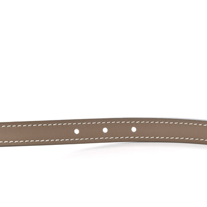 Hermes Swift Epsom 13mm Ancre Belt 75 Etoupe White 5 of 6