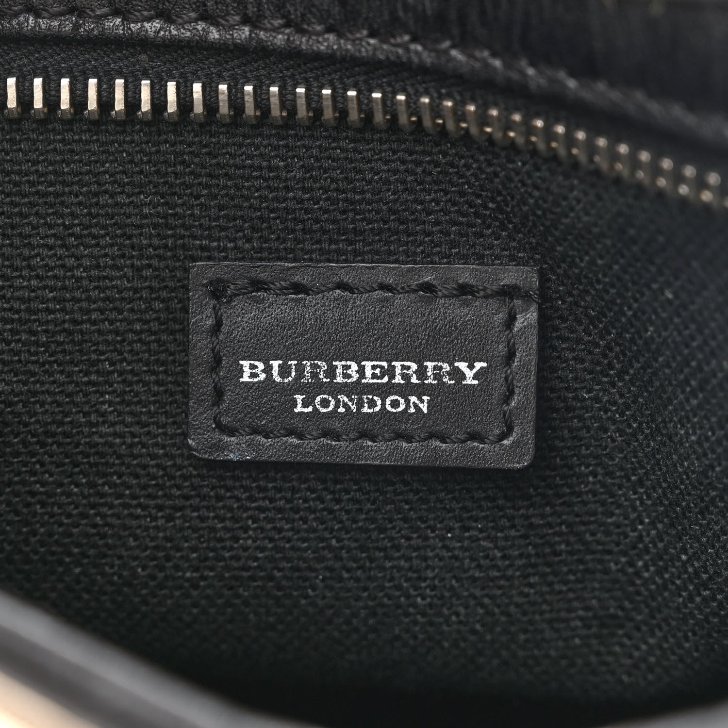 Burberry Haymarket Check Buckle Crossbody Bag Black 6 of 12