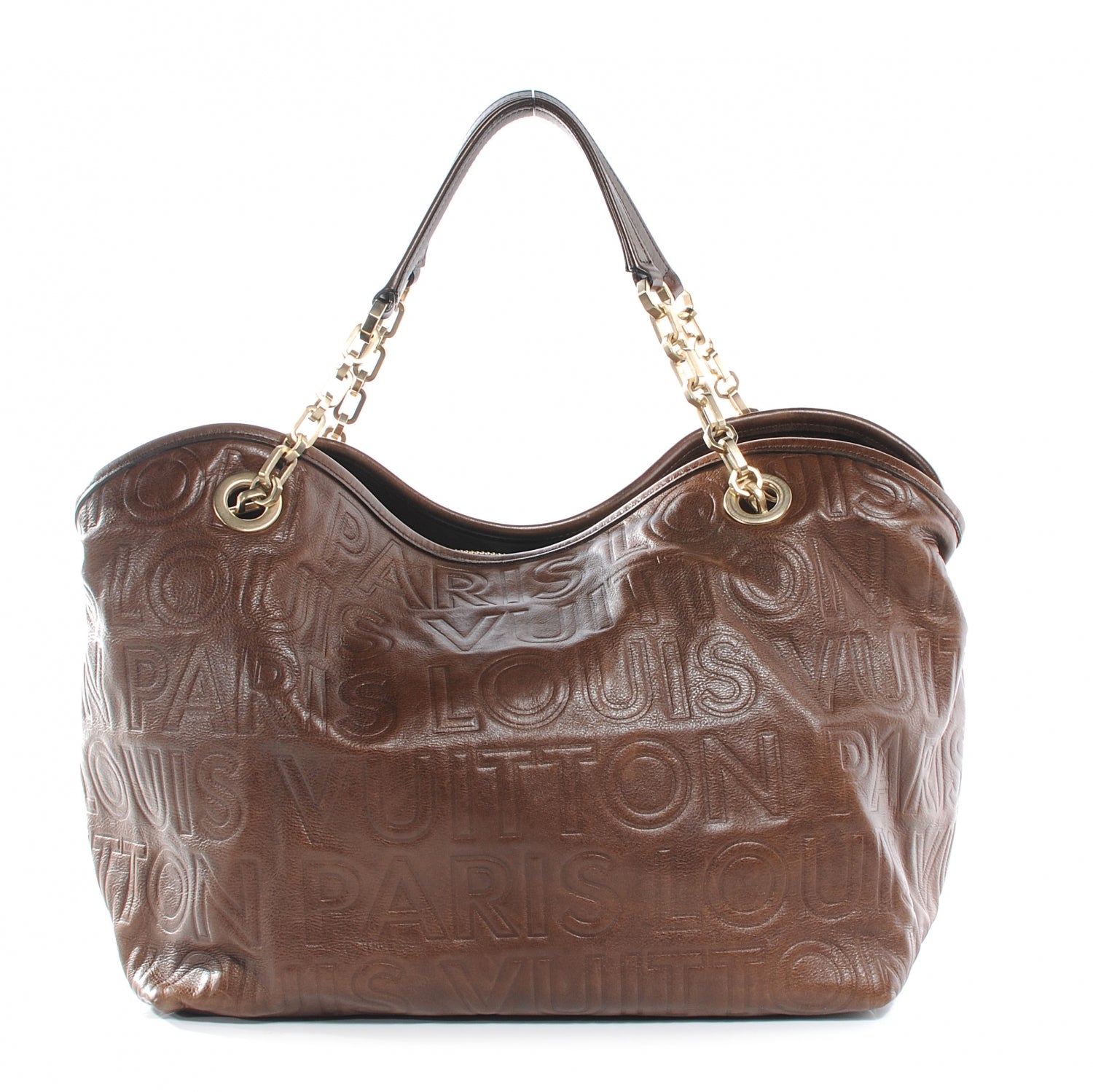 Louis Vuitton Monogram Paris Souple Whisper PM Chocolate 4 of 7