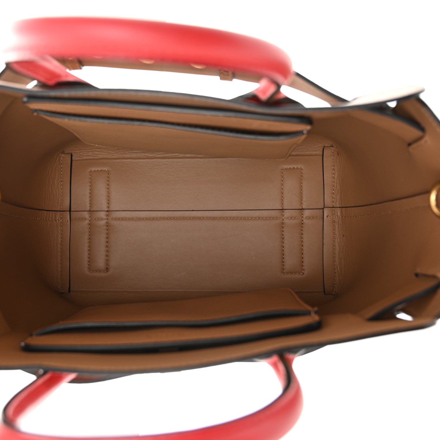 Burberry Soft Grain Calfskin Small Belt Bag Camel Red 5 of 14