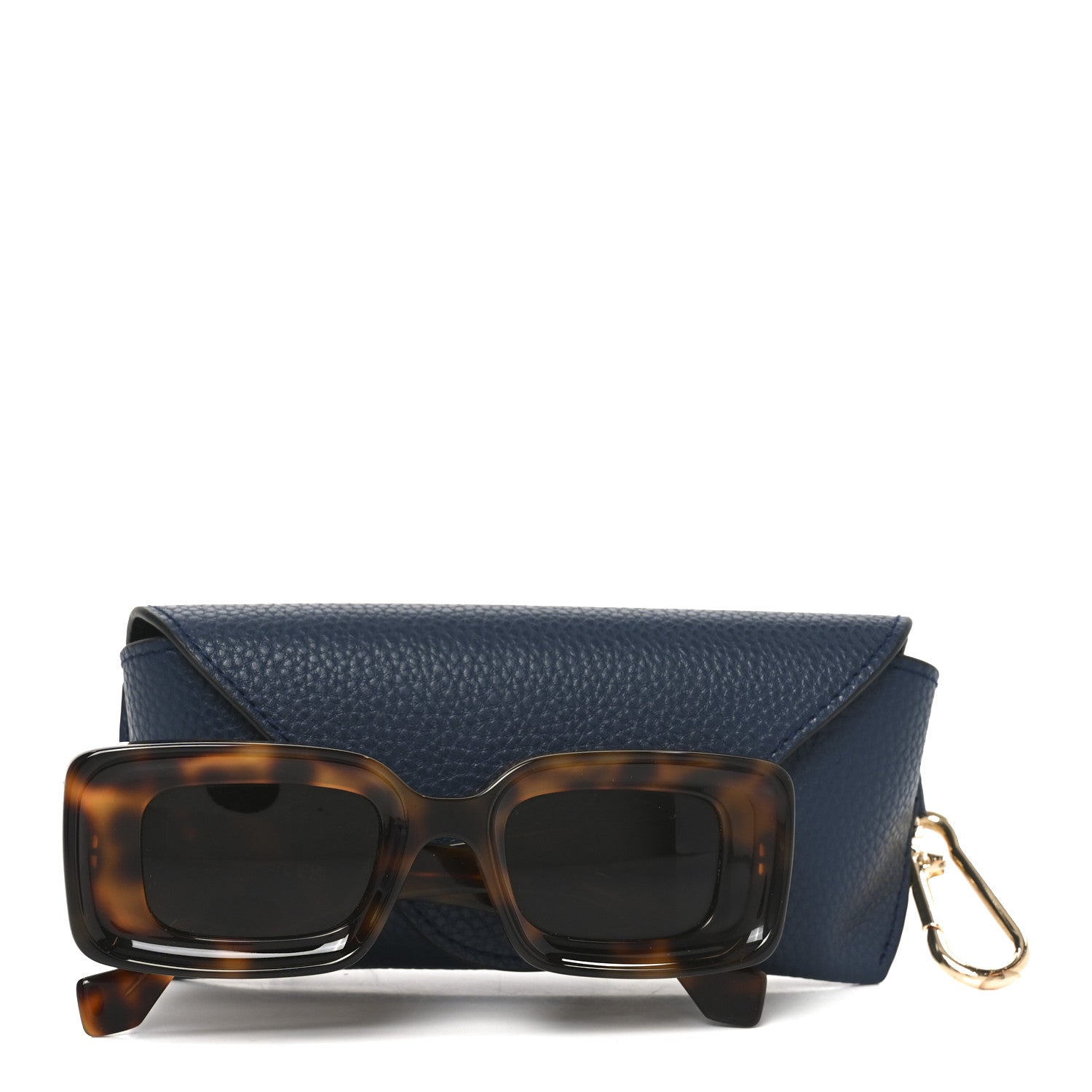 Loewe Acetate Rectangular Sunglasses LW40101I Tortoise 7 of 7