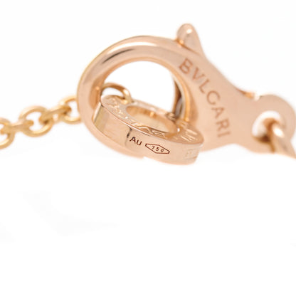 Bulgari 18K Rose Gold Diamond B.Zero1 Open Legends Pendant Necklace 4 of 7