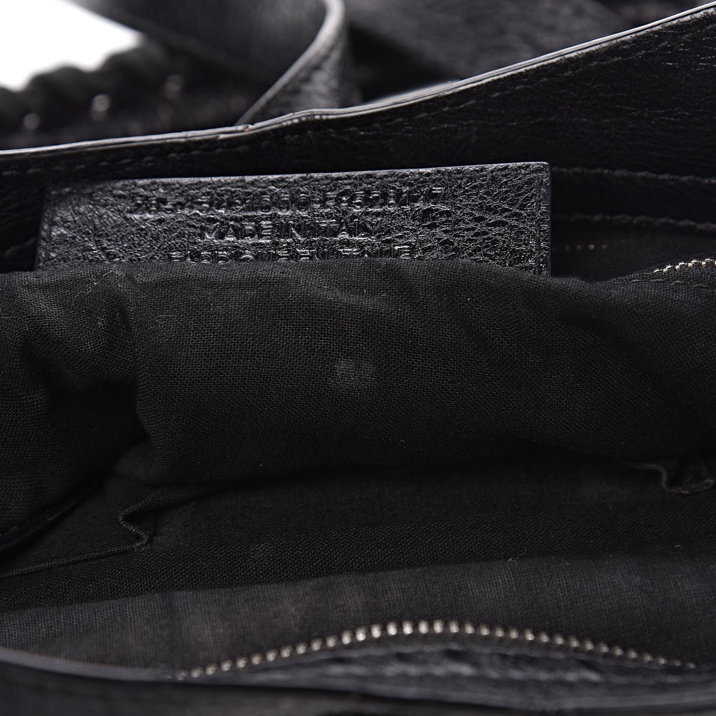 Agneau Giant 12 Silver Hardware Town Black