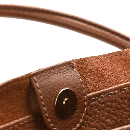 Dolce & Gabbana Grained Calfskin D Ring Shoulder Bag Brown 11 of 16