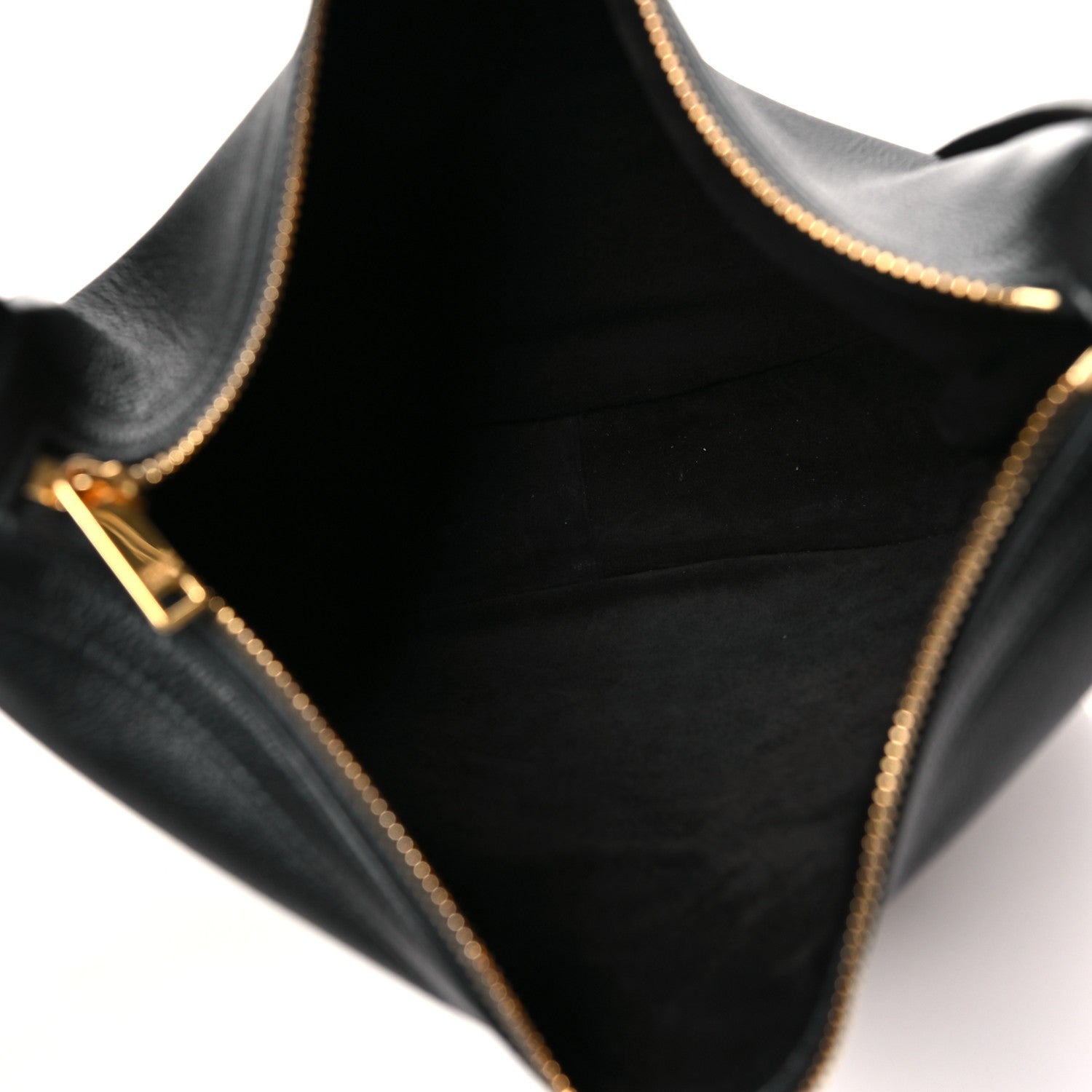 Celine Supple Calfskin Cuir Triomphe Medium Heloise Shoulder Bag Black 5 of 9