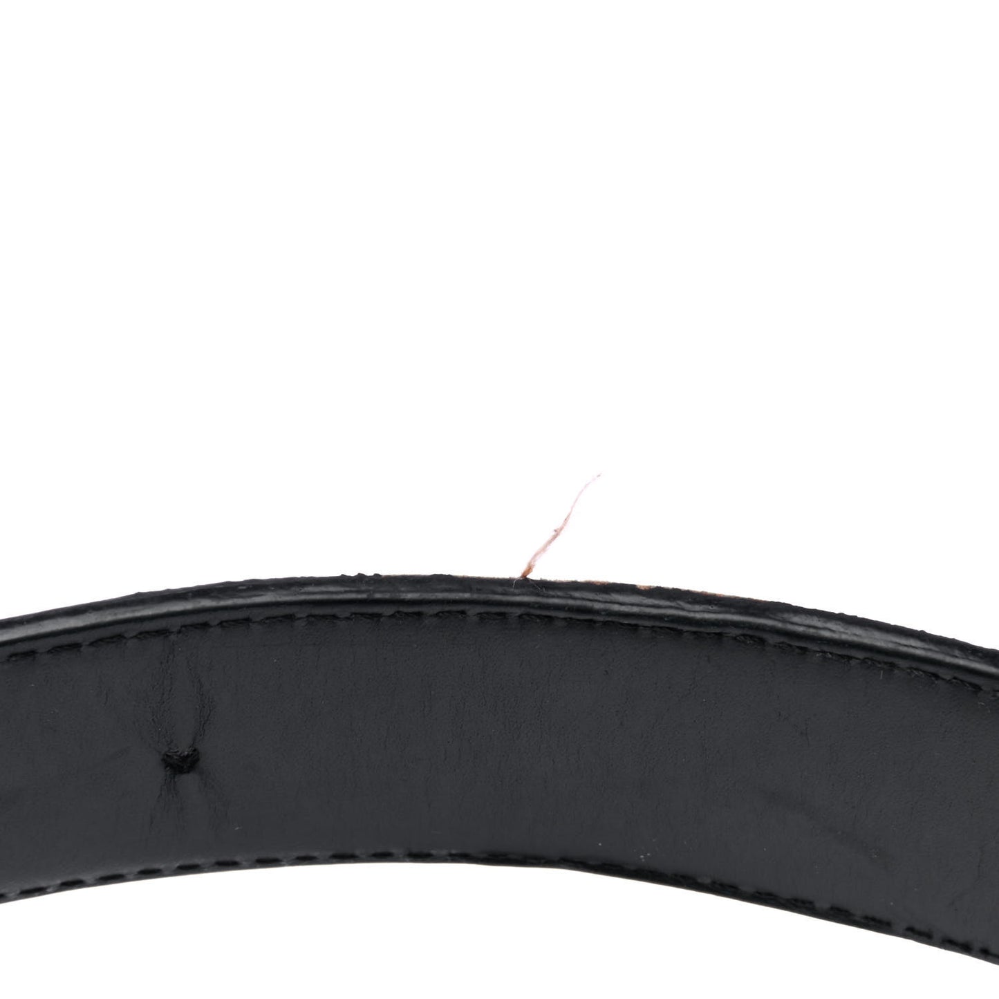 Calfskin Monogram 40mm LV Initiales Reversible Belt 85 34 Black