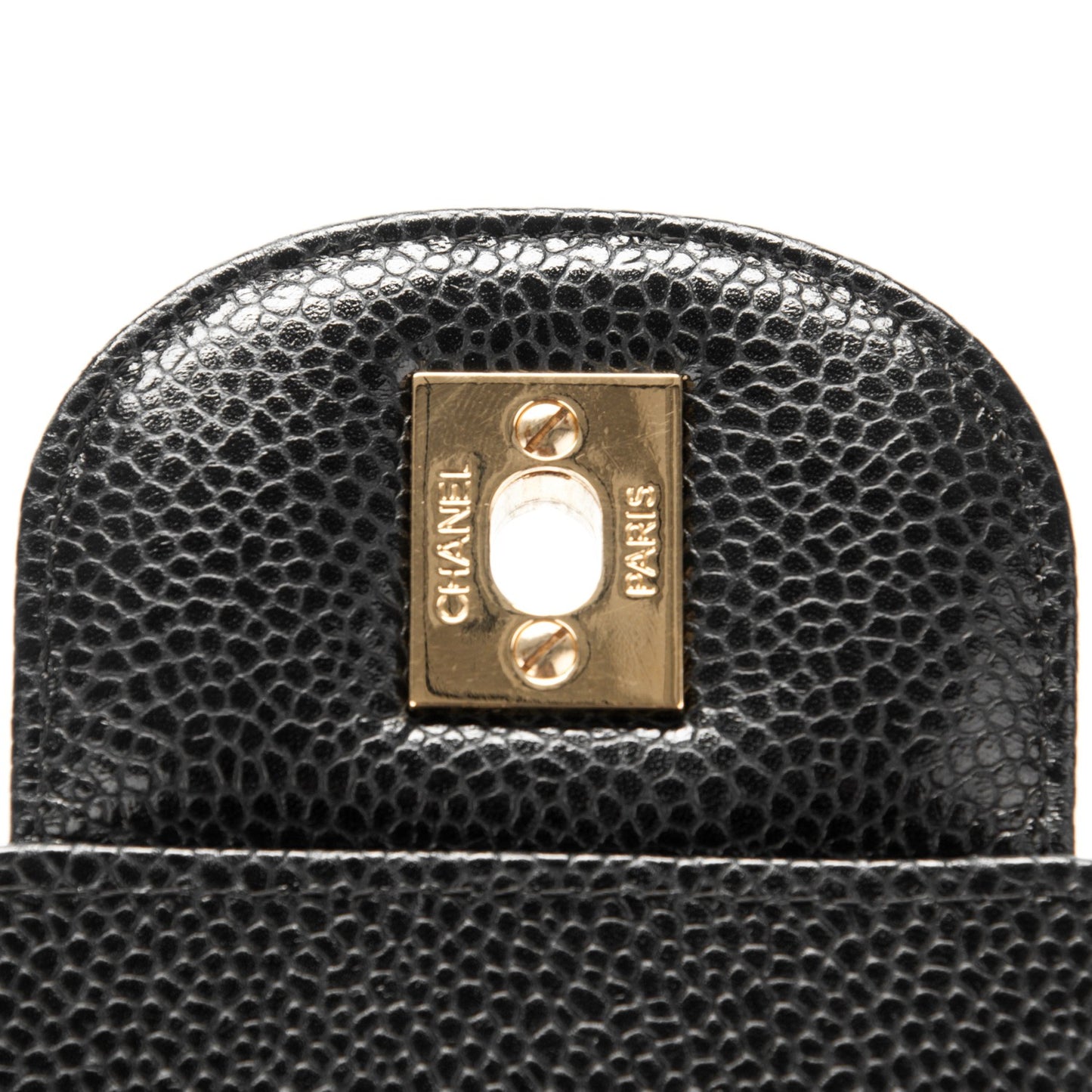 Caviar Quilted Jumbo Single Flap Black