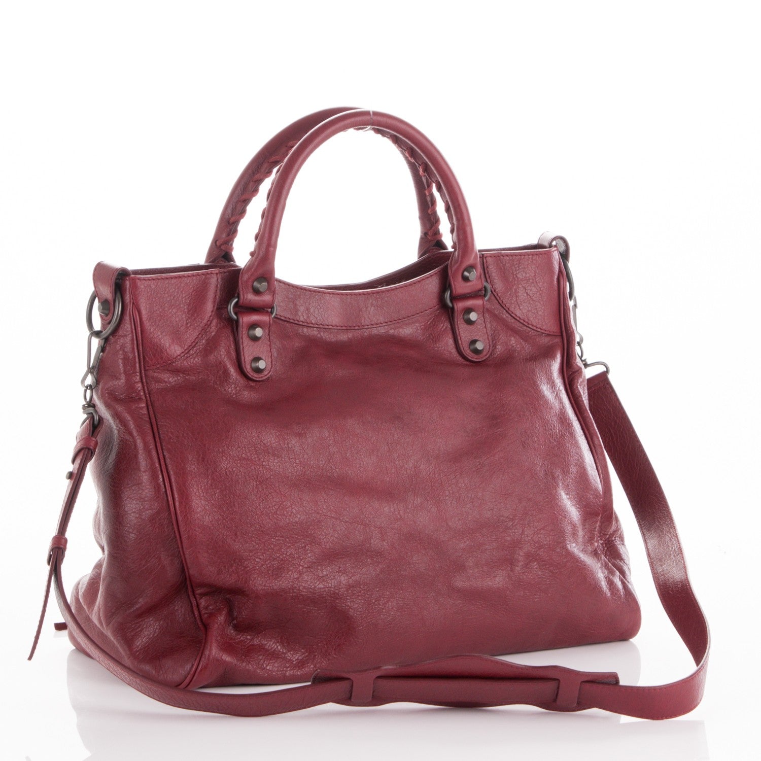 Balenciaga Agneau Classic Hardware Velo Rouge Cerise 4 of 8