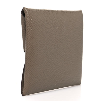 Hermes Epsom Bastia Coin Purse Etoupe 3 of 8