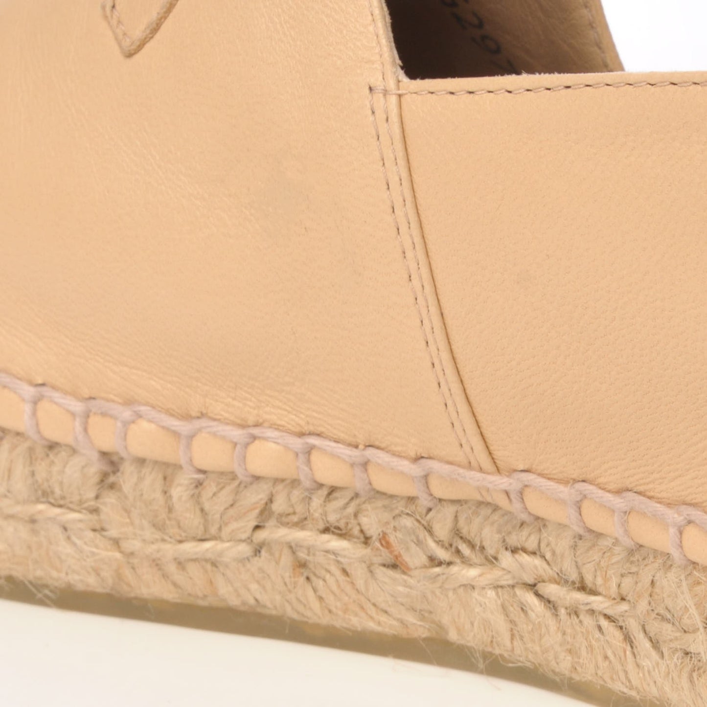 Lambskin CC Espadrilles 41 Beige Black