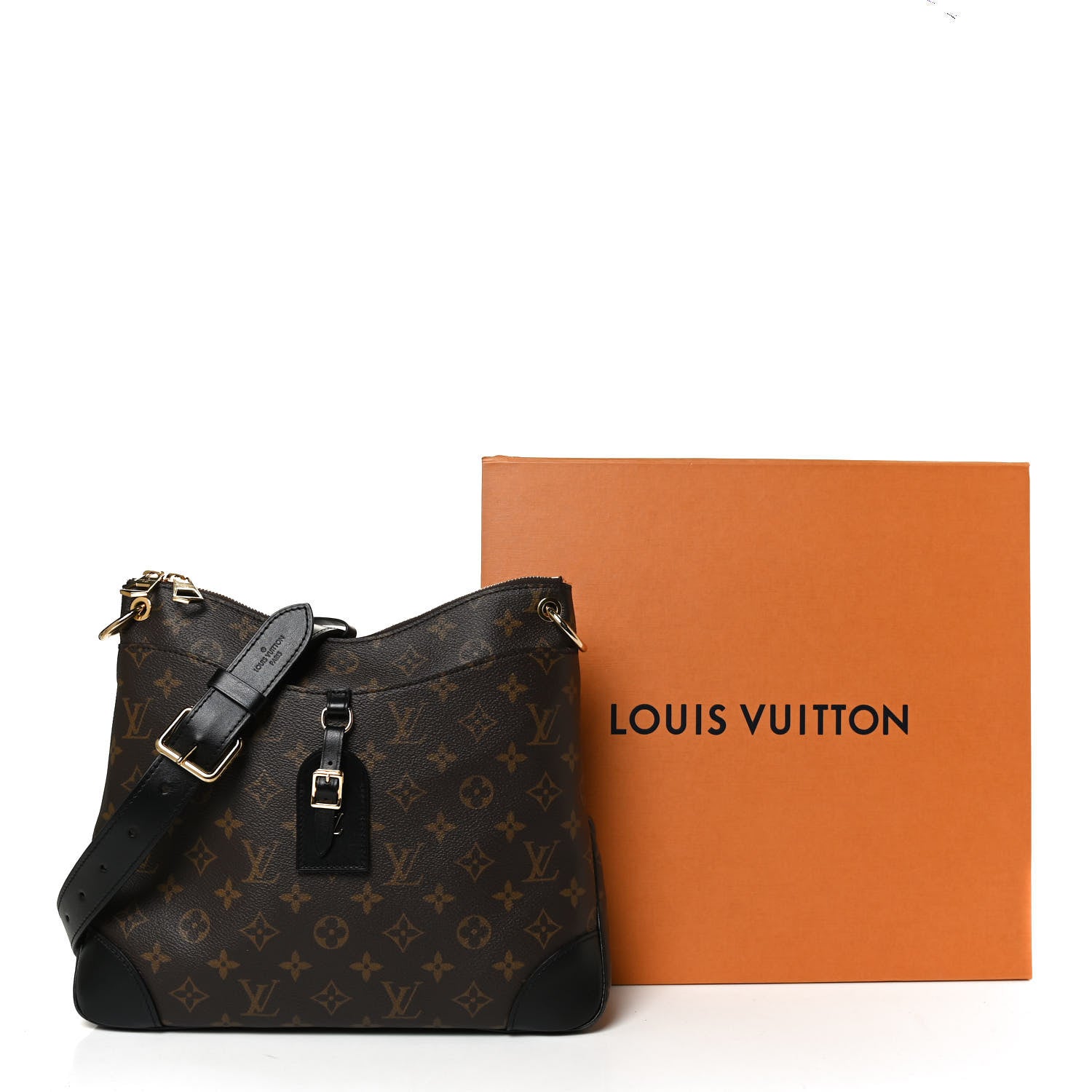 Louis Vuitton Monogram Odeon MM Black 13 of 13