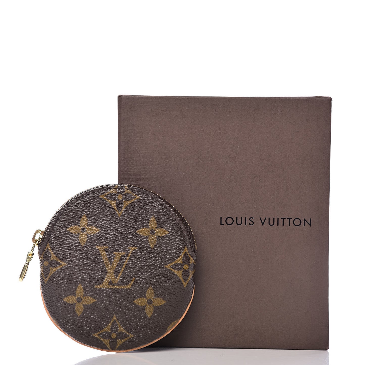 Monogram Round Coin Purse