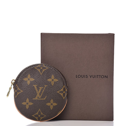Louis Vuitton Monogram Round Coin Purse 9 of 9
