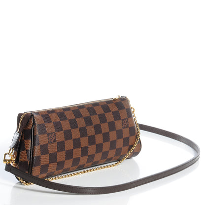 Louis Vuitton Damier Ebene Eva Clutch 3 of 8