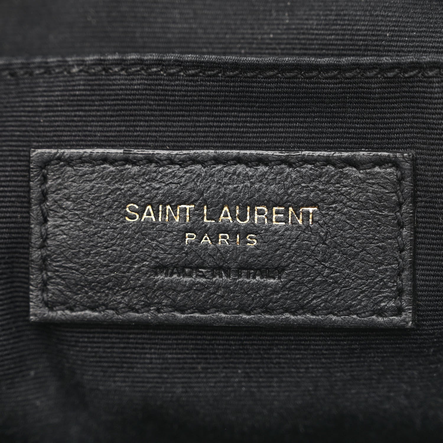 Saint Laurent Calfskin Matelasse Monogram Lou Camera Bag Dark Latte 6 of 16