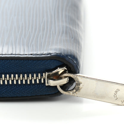 Louis Vuitton Epi Zippy Wallet Indigo 9 of 9