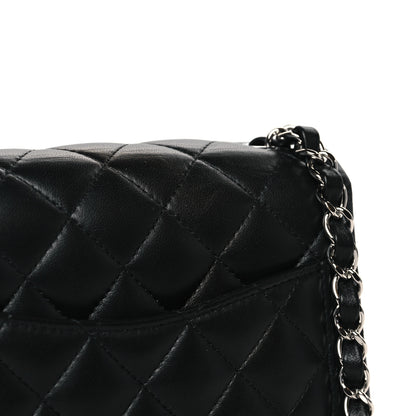 Chanel Lambskin Quilted Mini Square Flap Black 10 of 11