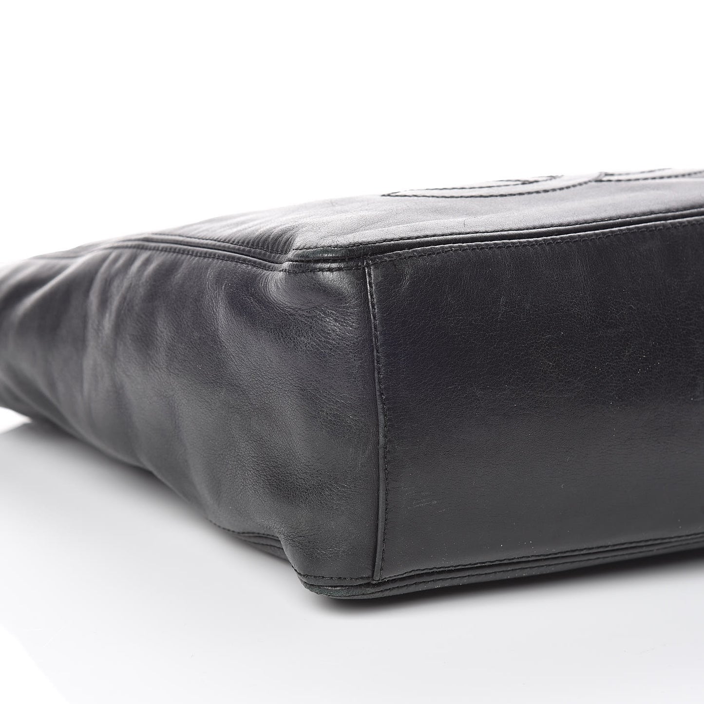 Lambskin Chain Small CC Tote Black