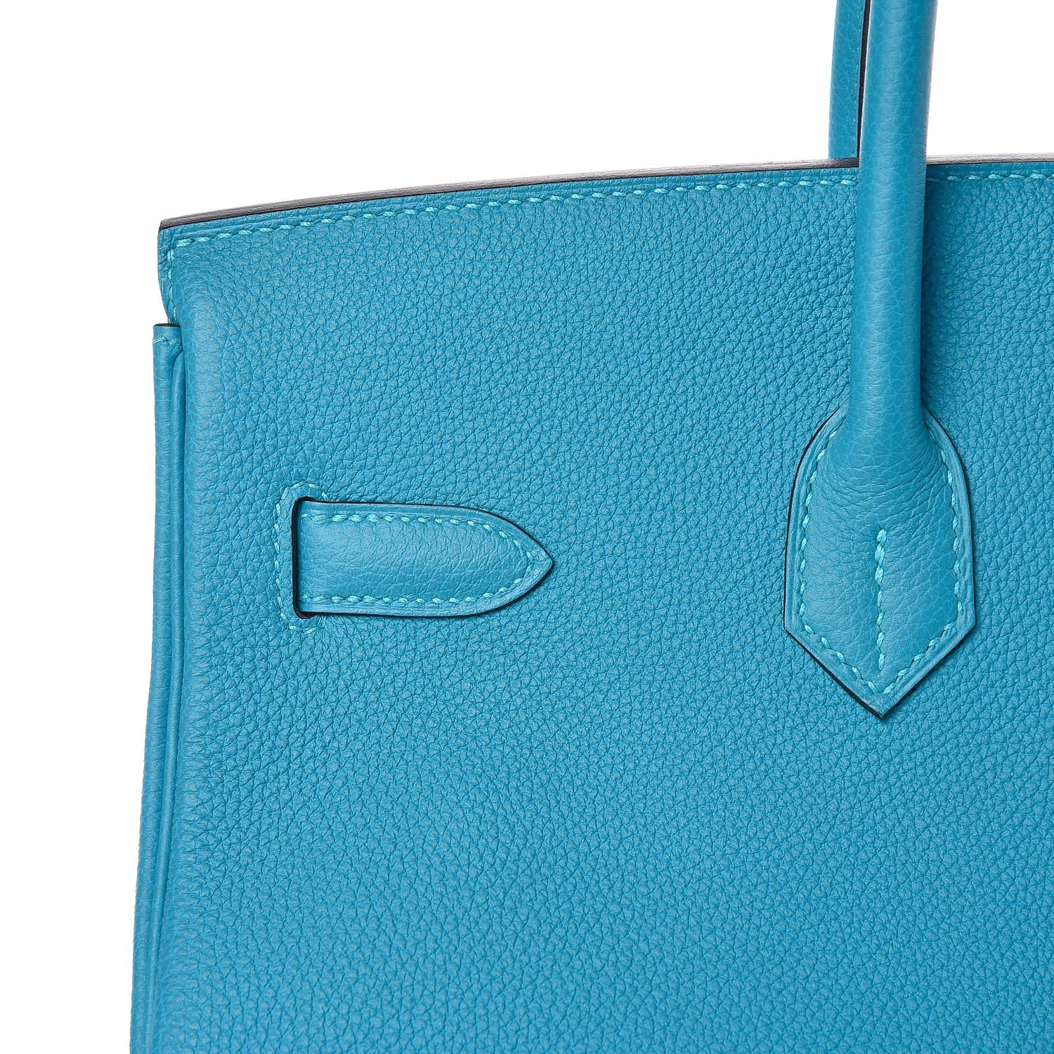 Hermes Togo Birkin 35 Turquoise 27 of 34