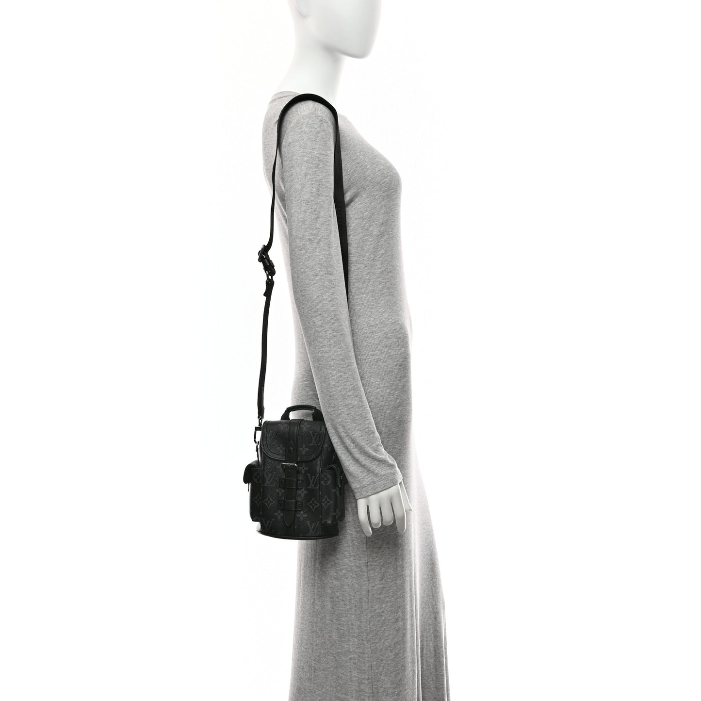 Monogram Eclipse Nano Christopher Backpack Black