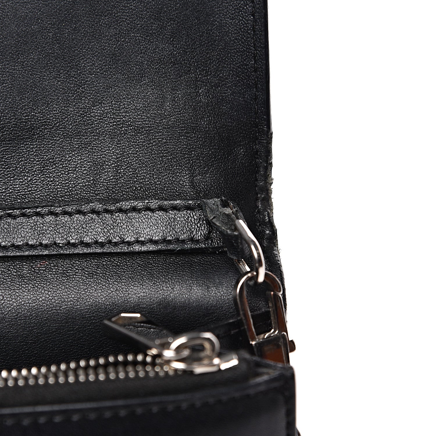 Givenchy Calfskin Star Pandora Chain Wallet Black 11 of 15