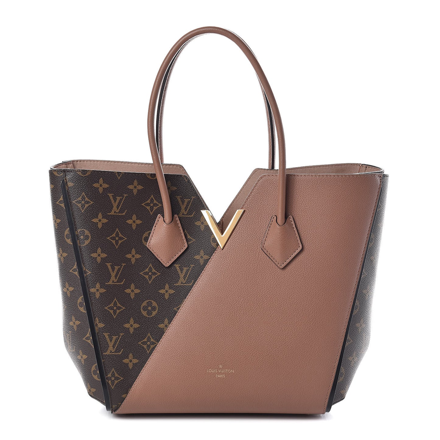 Calfskin Monogram Kimono Tote Bois de Rose