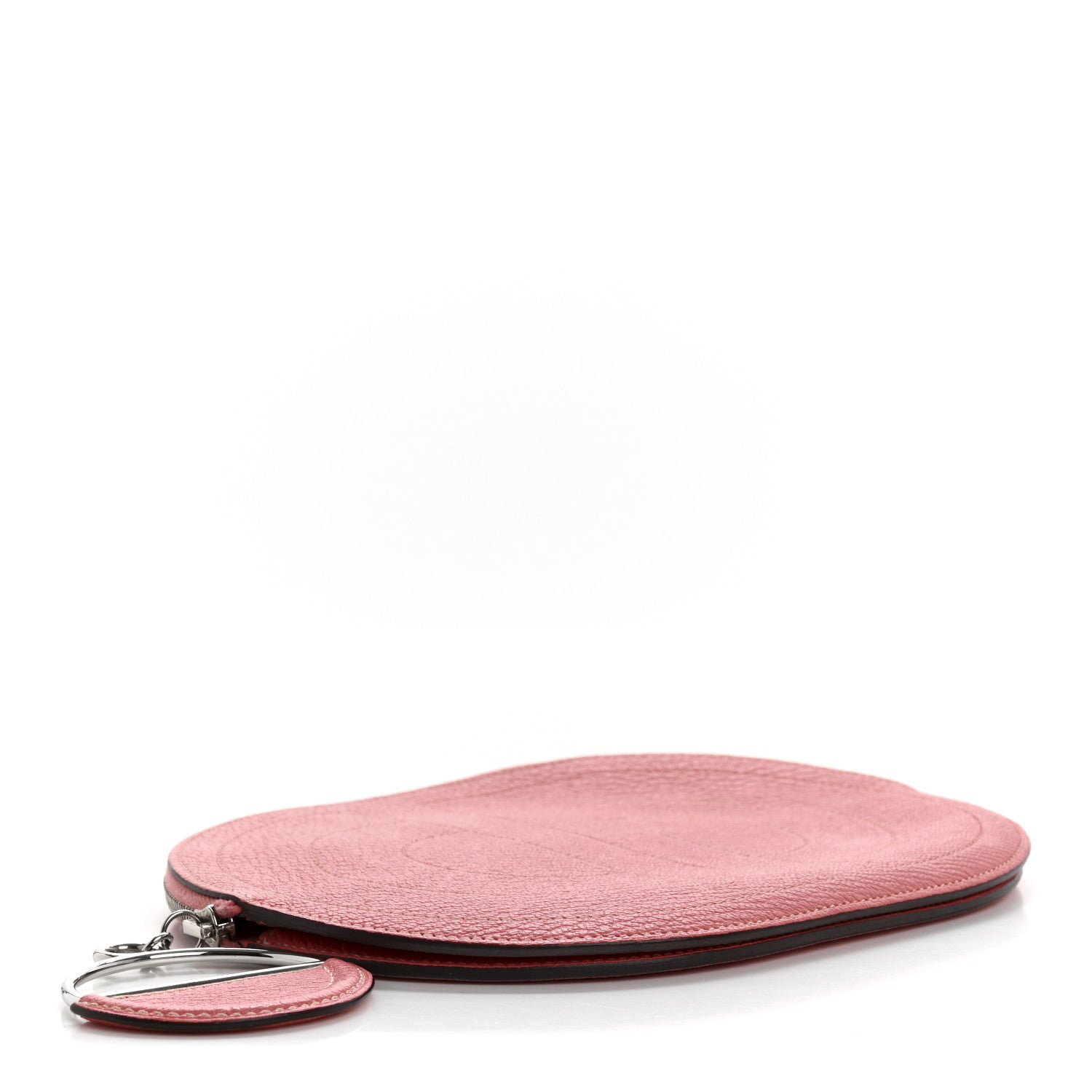 Hermes Chevre Mysore In-The-Loop-To-Go Pochette Rose Lipstick 4 of 12