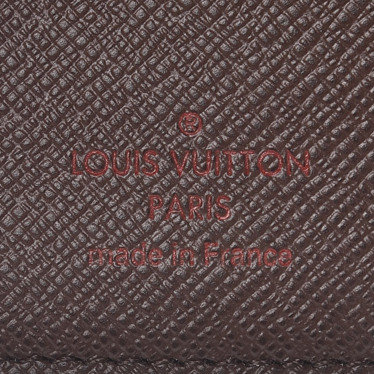 Damier Ebene Small Ring Agenda Cover