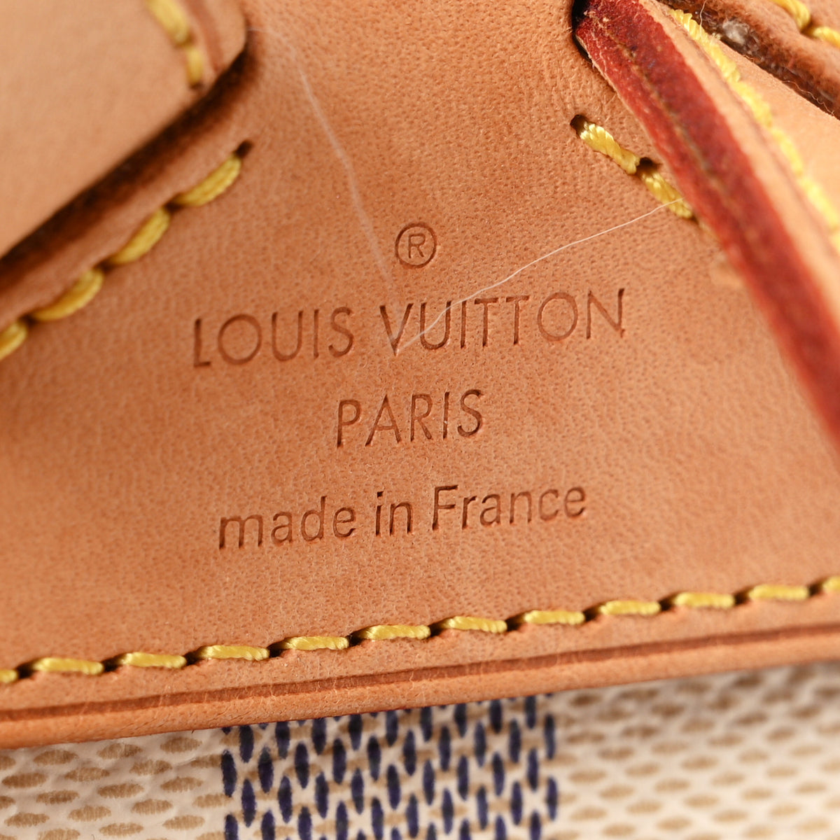 Louis Vuitton Damier Azur Sperone Backpack 6 of 9
