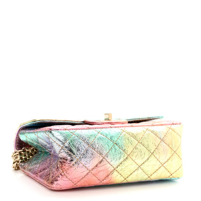 Chanel Metallic Goatskin Quilted Mini 2.55 Reissue Flap Multicolor 4 of 11