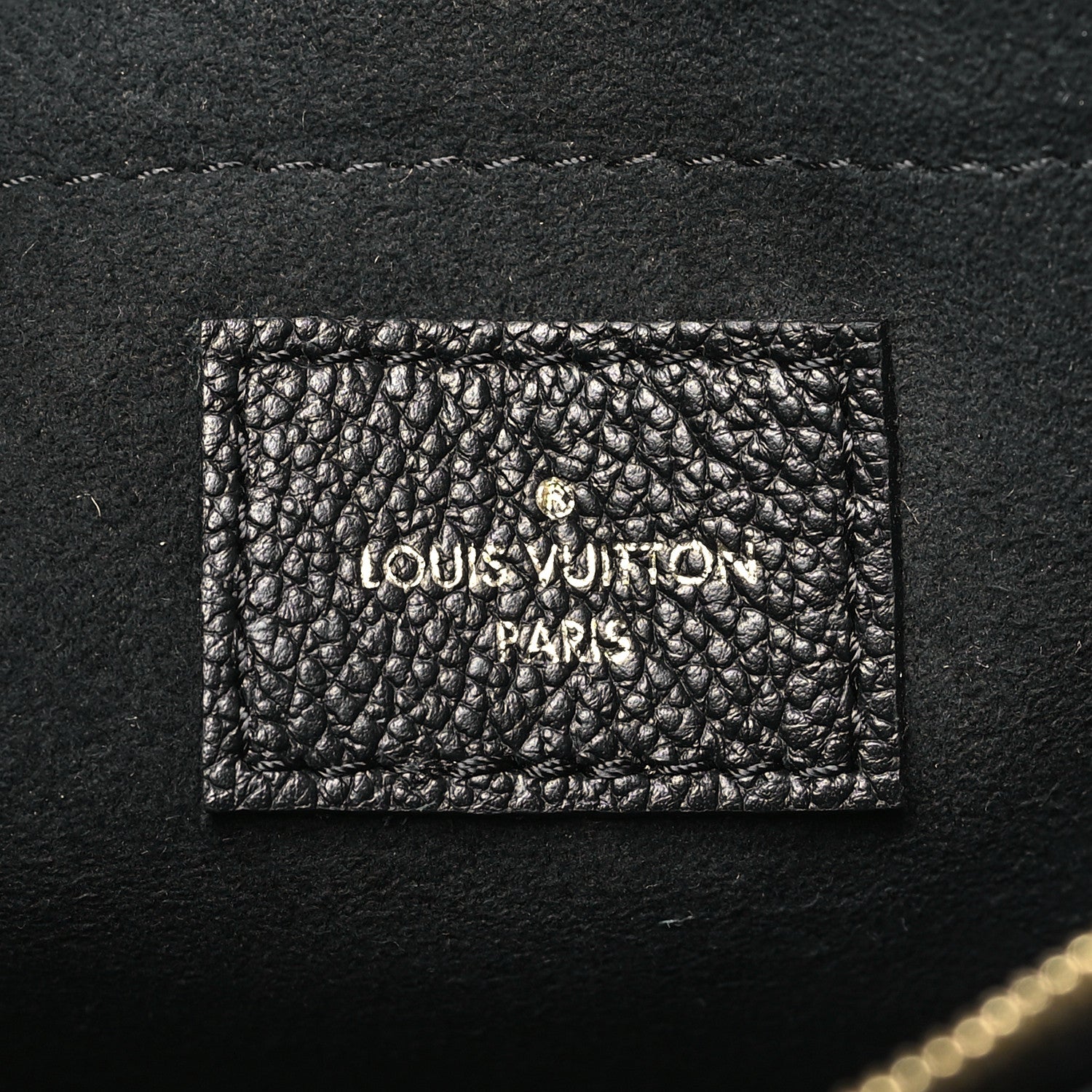 Louis Vuitton Empreinte Monogram Giant Multi Pochette Accessories Black 7 of 10