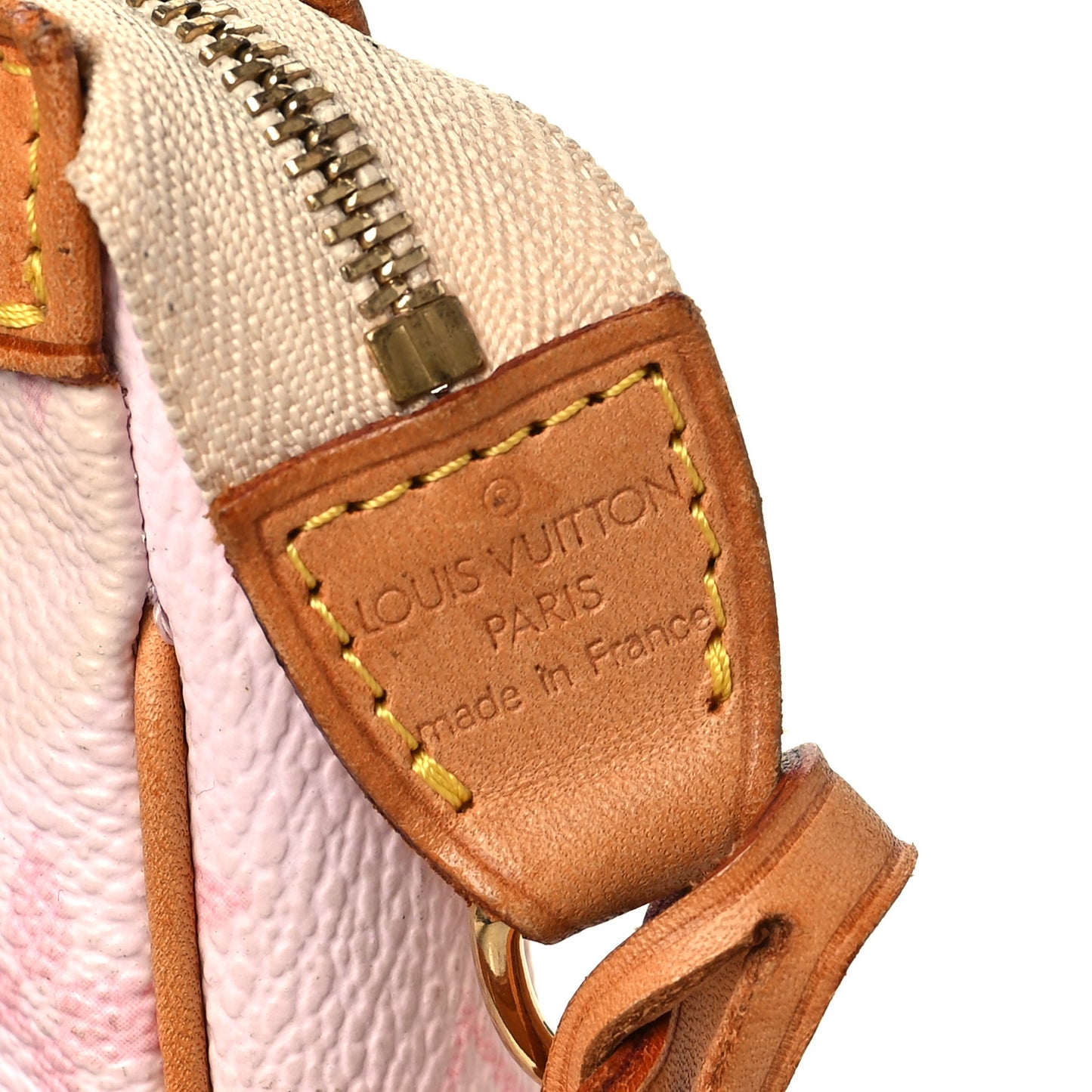 Monogram Cherry Blossom Pochette Accessories Pink