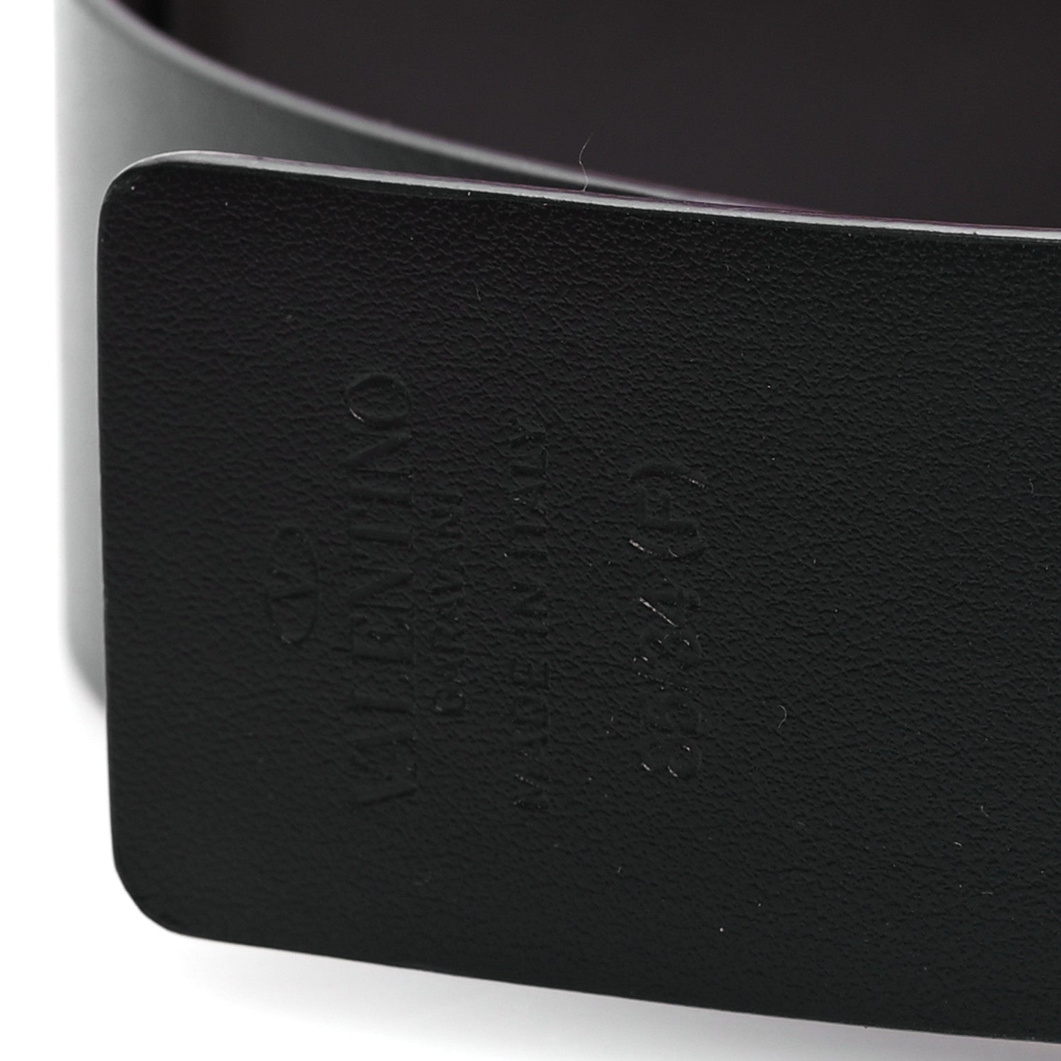 Valentino Garavani Calfskin VLogo Signature 40mm Belt 85 34 Black 3 of 6