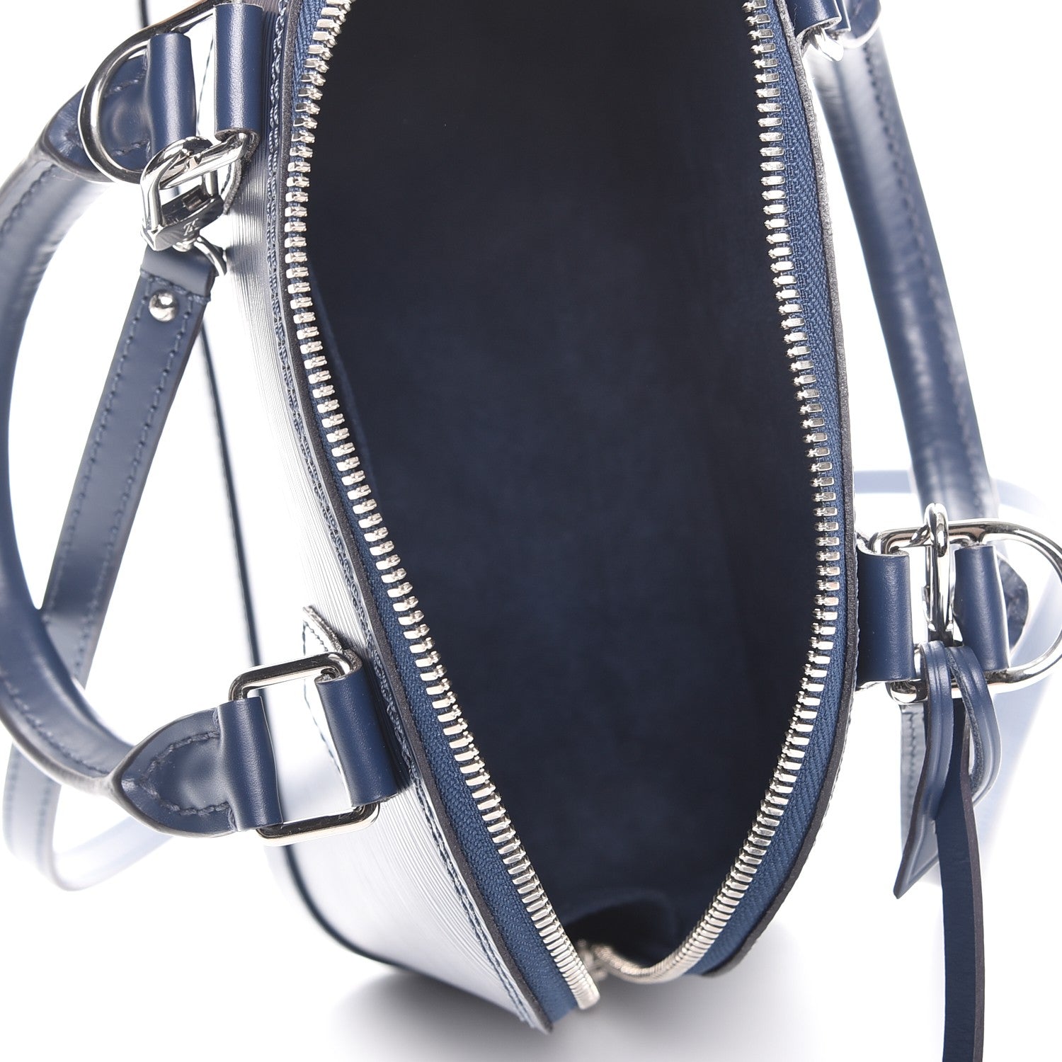 Louis Vuitton Epi Alma BB Indigo 6 of 9