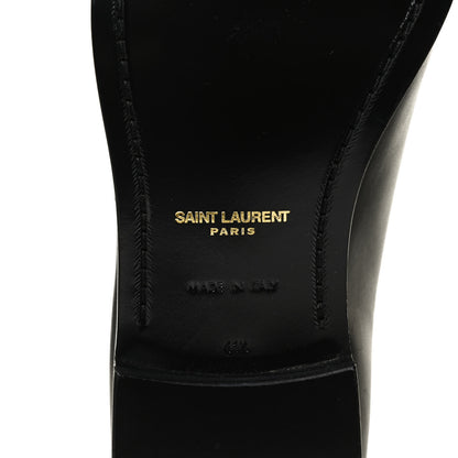 Saint Laurent Calfskin Mens Simon Derby Lace Up Shoes 41.5 Black 8 of 10