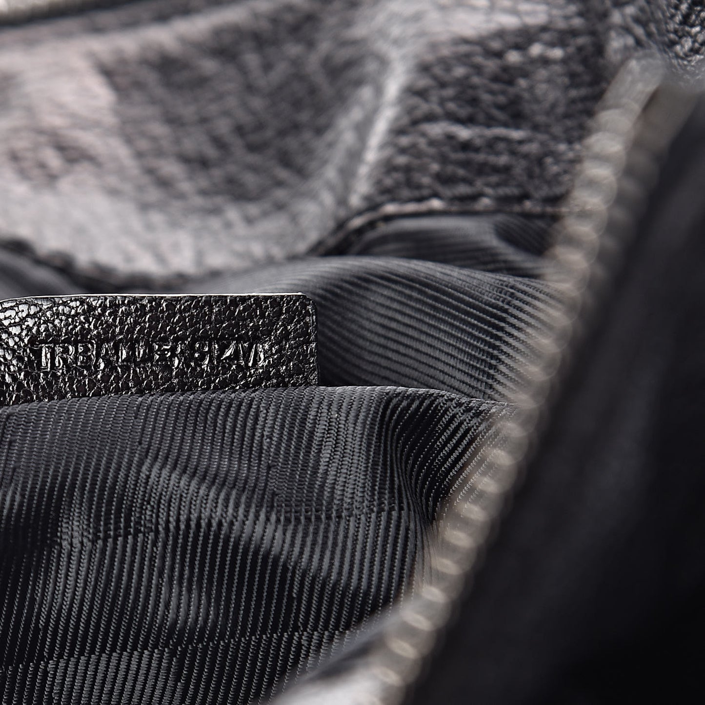 Calfskin Chain Satchel Black