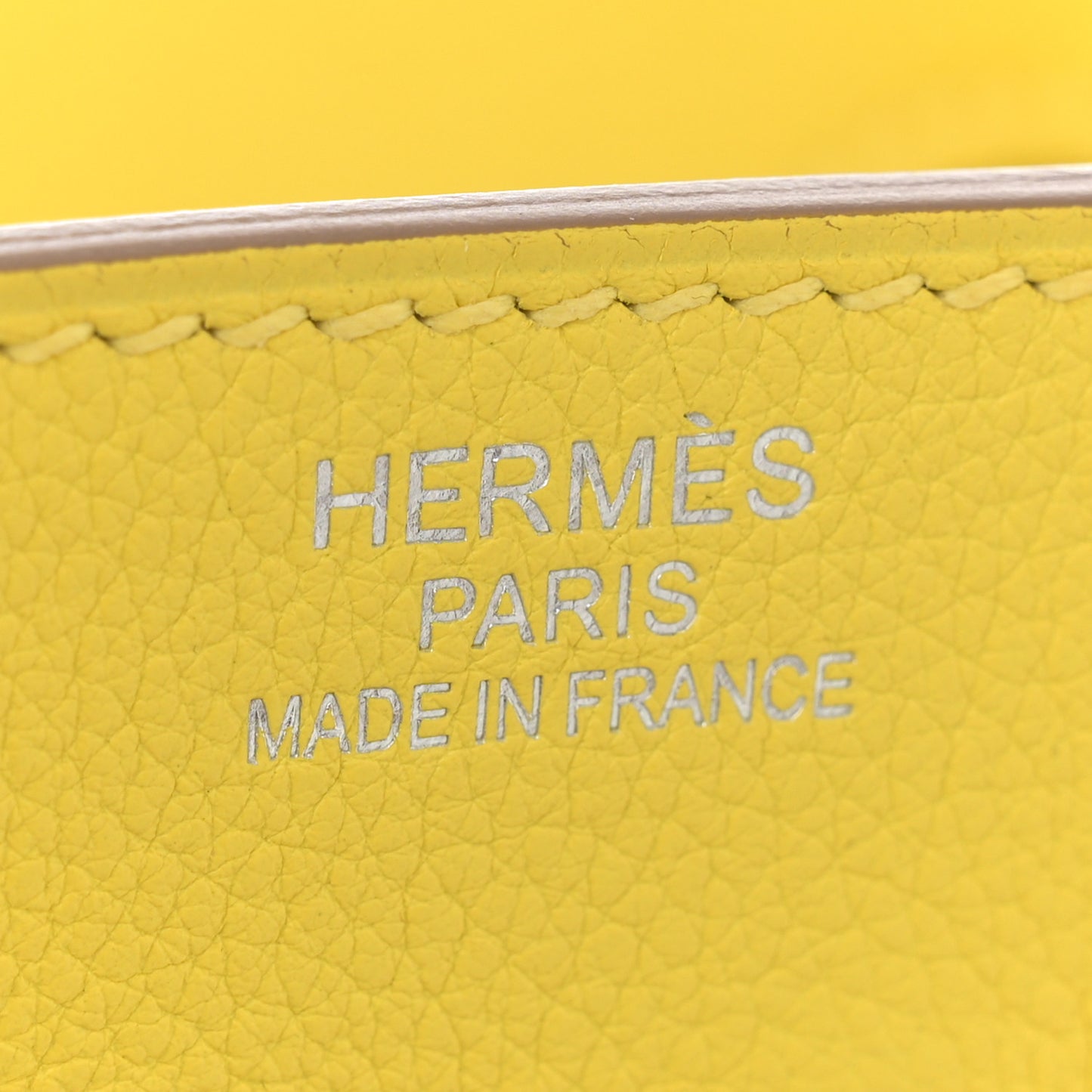 Toile De Camp Evercolor HAC Birkin 40 Ficelle Lime