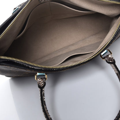 Louis Vuitton Python Monogram Pallas Black 6 of 12