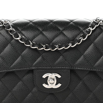 Chanel Caviar Quilted Small Double Flap Black 8 of 11