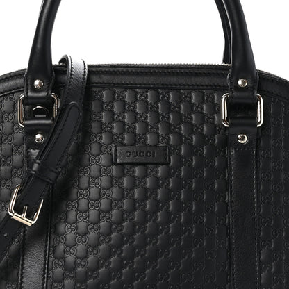 Gucci Microguccissima Medium Dome Bag Black 8 of 10