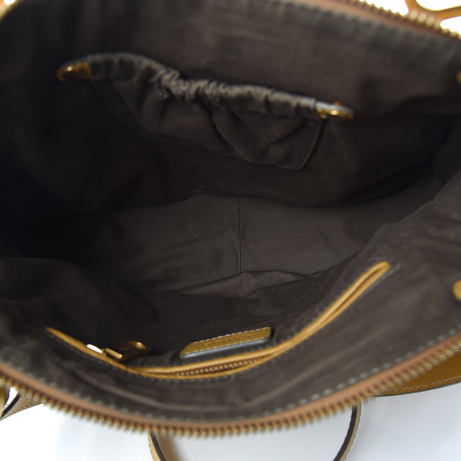 Chloe Calfskin Medium Marcie Satchel Curry Yellow 7 of 11