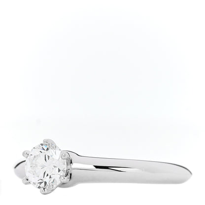 Tiffany Platinum Diamond .52ct Solitaire Engagement Ring 52 6 3 of 6