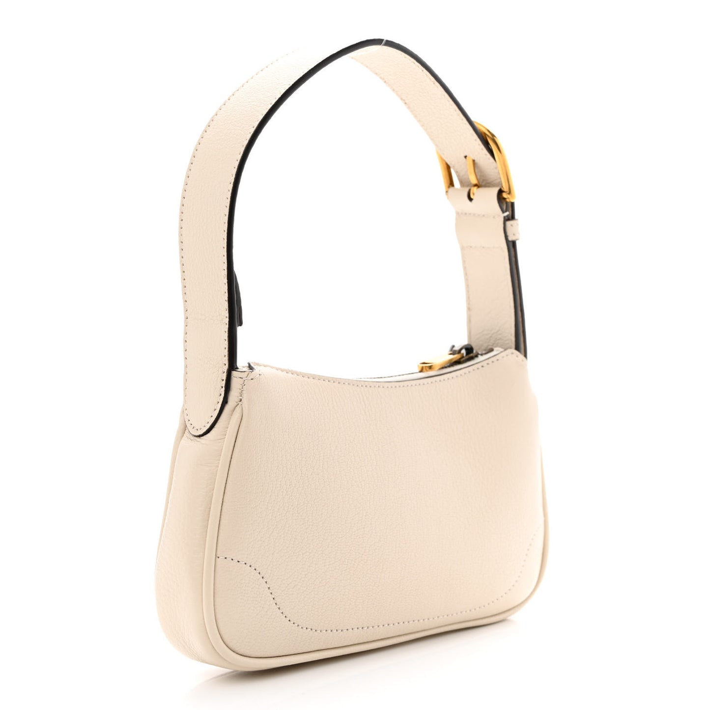 Goatskin Mini Aphrodite Shoulder Bag Mystic White