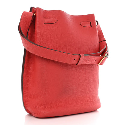 Hermes Togo So Kelly 26 Rouge Pivoine 3 of 15