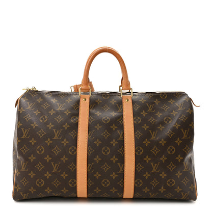 Louis Vuitton Monogram Keepall 45 1 of 14