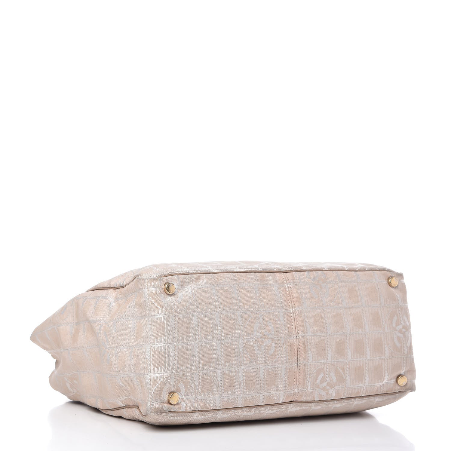 Chanel Nylon Medium Travel Tote Beige 4 of 9
