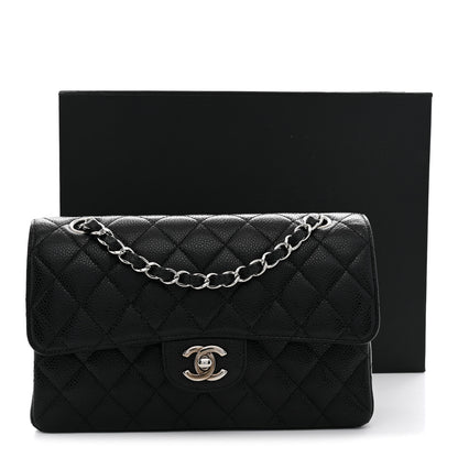 Chanel Caviar Quilted Small Double Flap Black 11 of 11